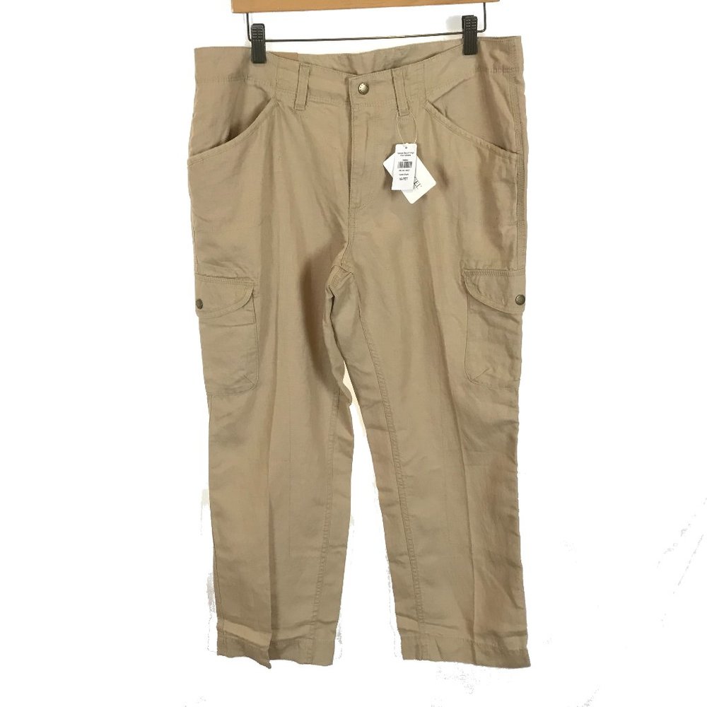 L.L. Bean Tan Straight Leg Pants